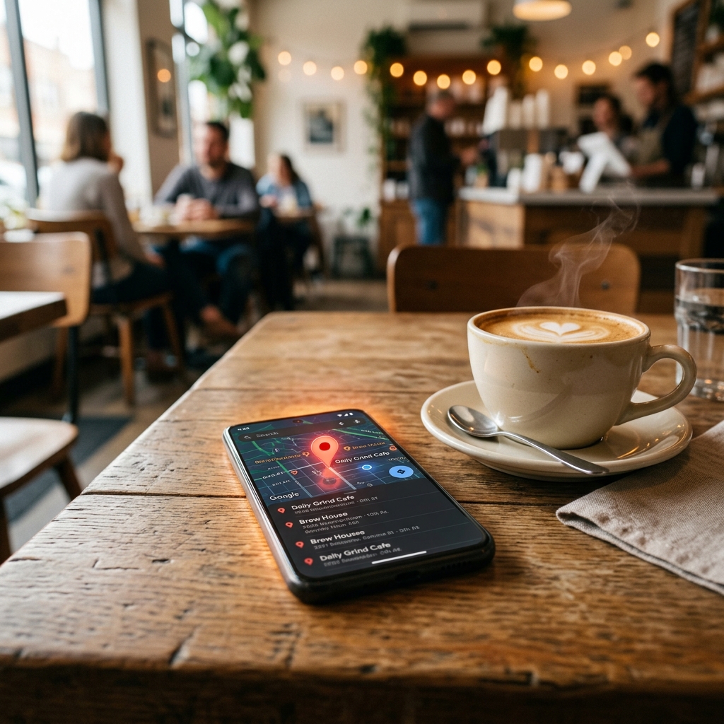 Local SEO Growth results on smartphone